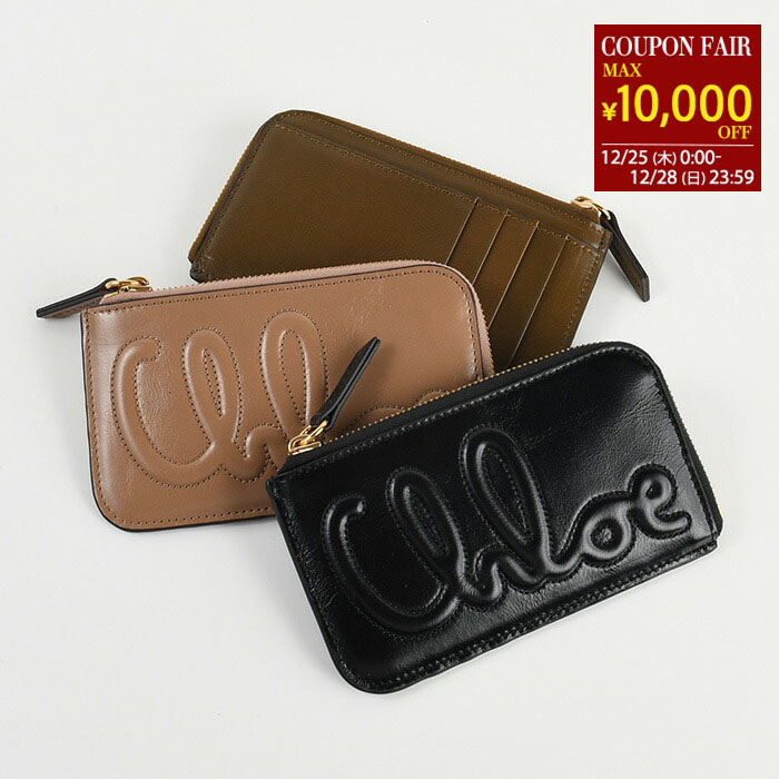 楽天市場】CHLOE クロエ 財布 ウォレット BIKIE バイキー ミニ 三