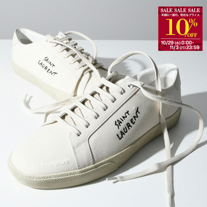 【高級】SAINT LAURENT サンローラン ロゴ スニーカー 楽天市場】【最大1万円OFF｜決算SALE】SAINT LAURENT サン
