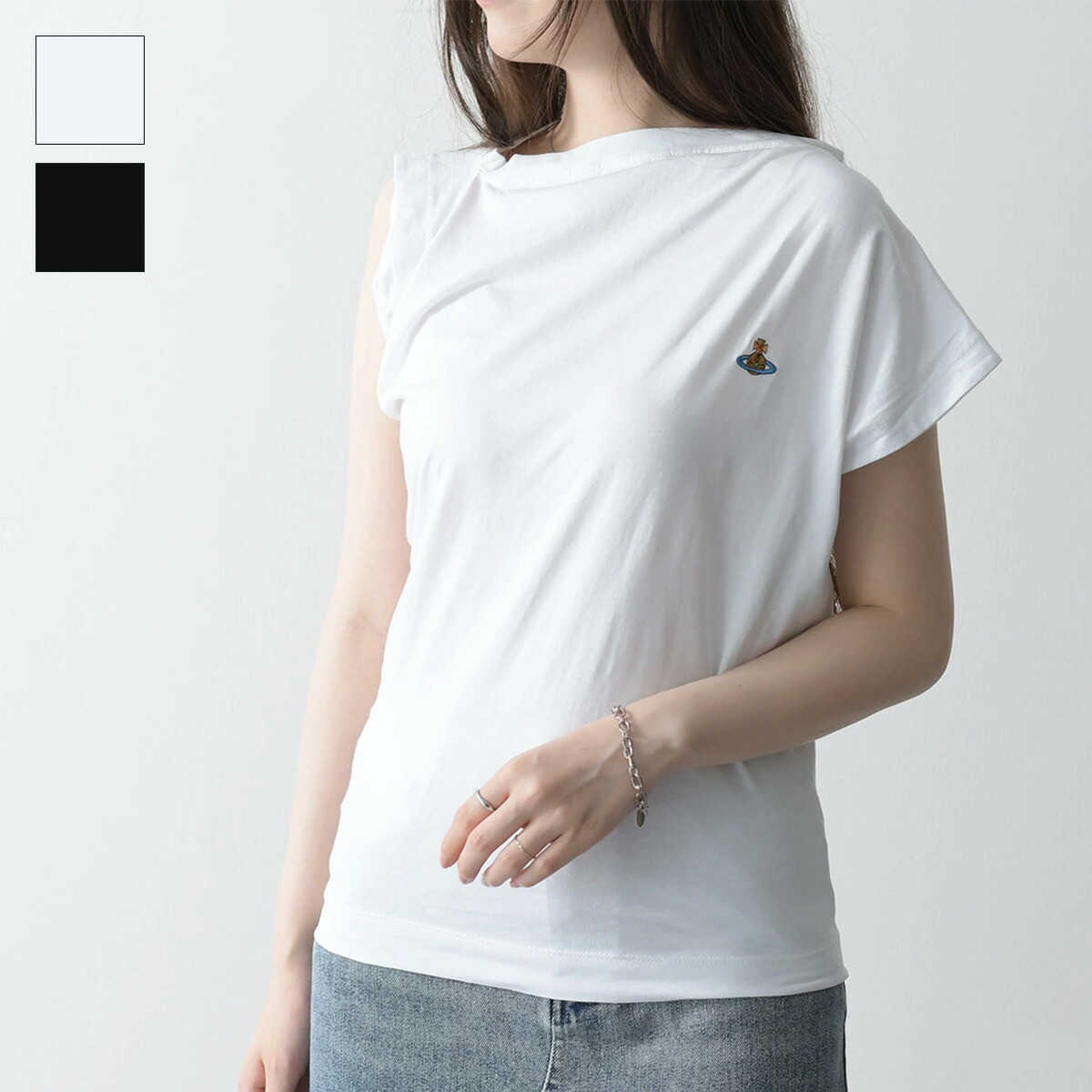 ヴィヴィアンウエストウッド ホワイト グラフィックプリント Tシャツ 楽天市場】【8/1～3限定・最大2万円OFFクーポン配布中】Vivienne