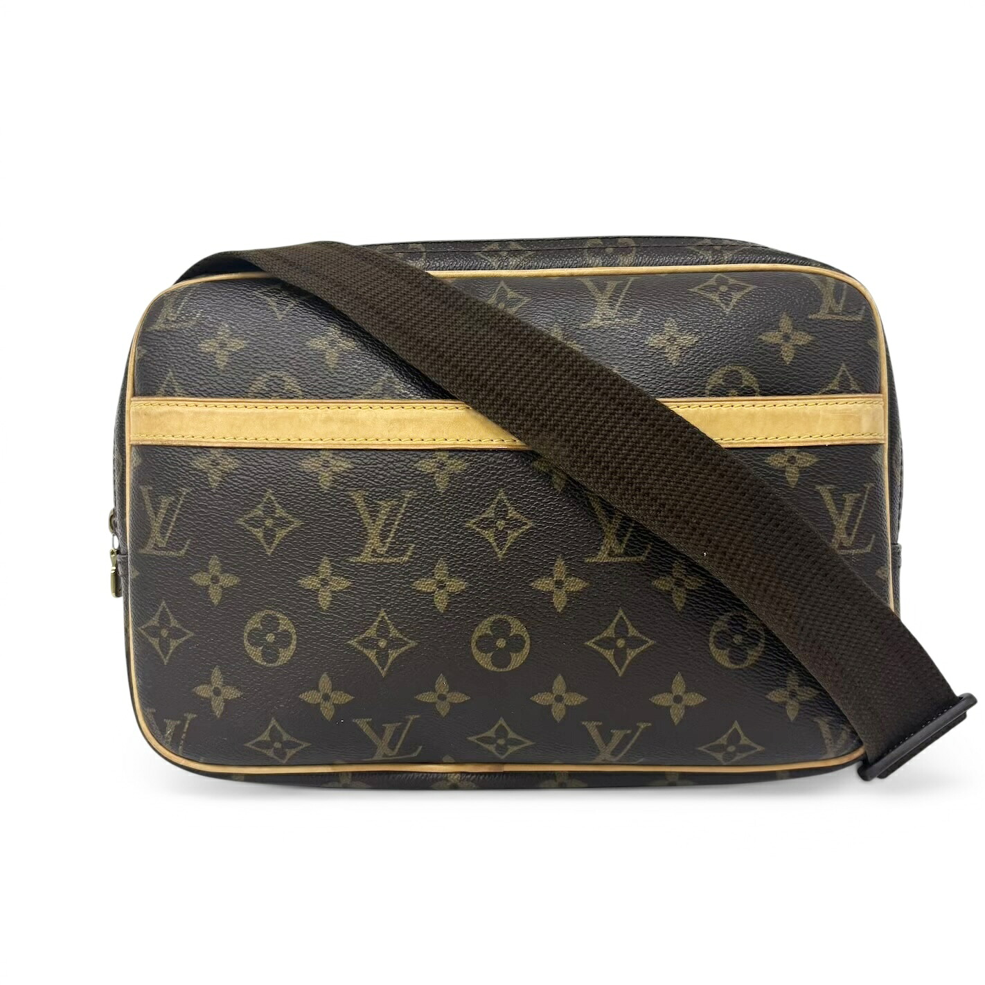 LOUIS VUITTON / ルイヴィトン リポーターPM ショルダーバッグ モノグラム ブラウン M45254　SP4048 55,200円