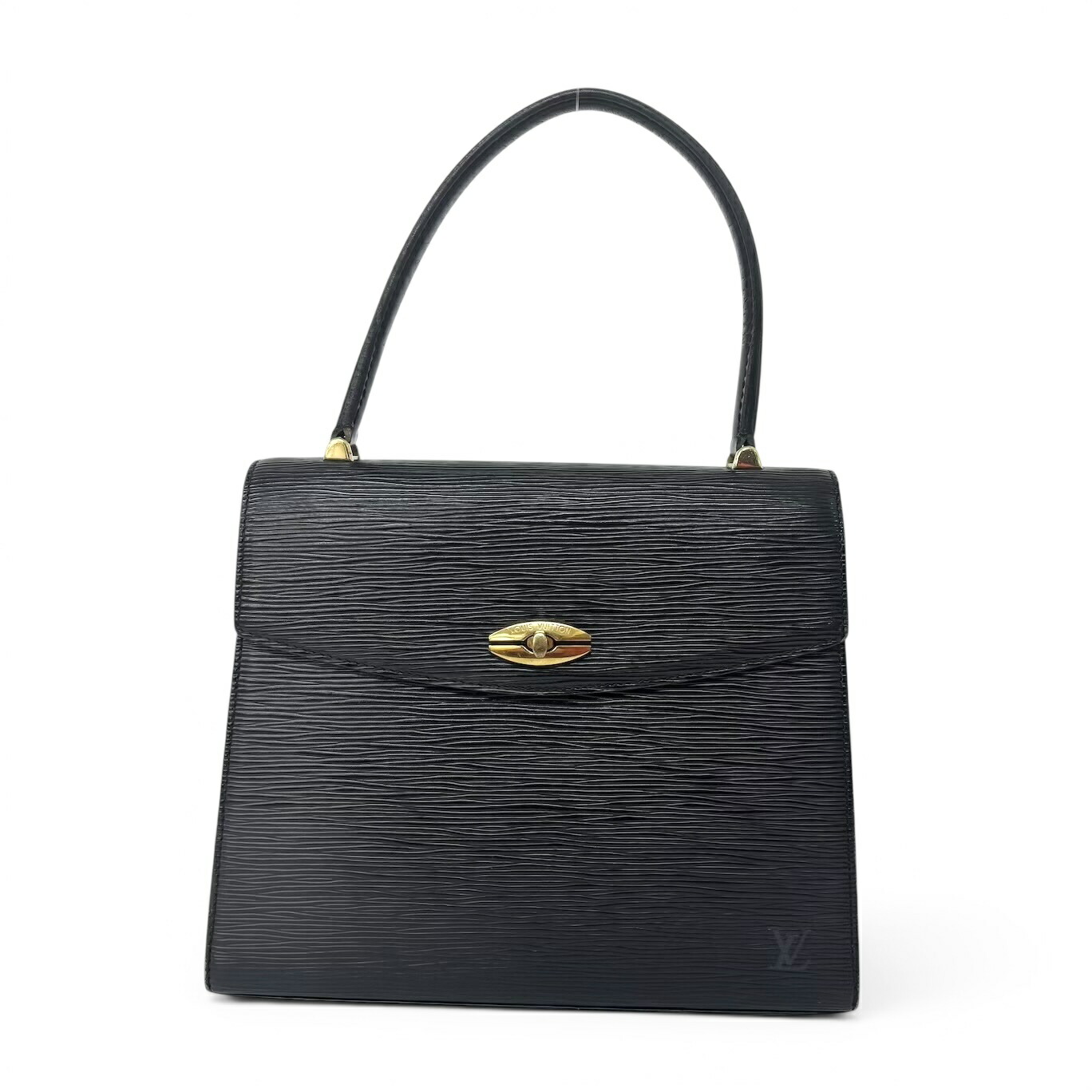 LOUIS VUITTON ルイ ヴィトン エピ マルゼルブ ハンドバッグ レザー ノワール 黒 ブラック ゴールド金具 M52372 MI0913