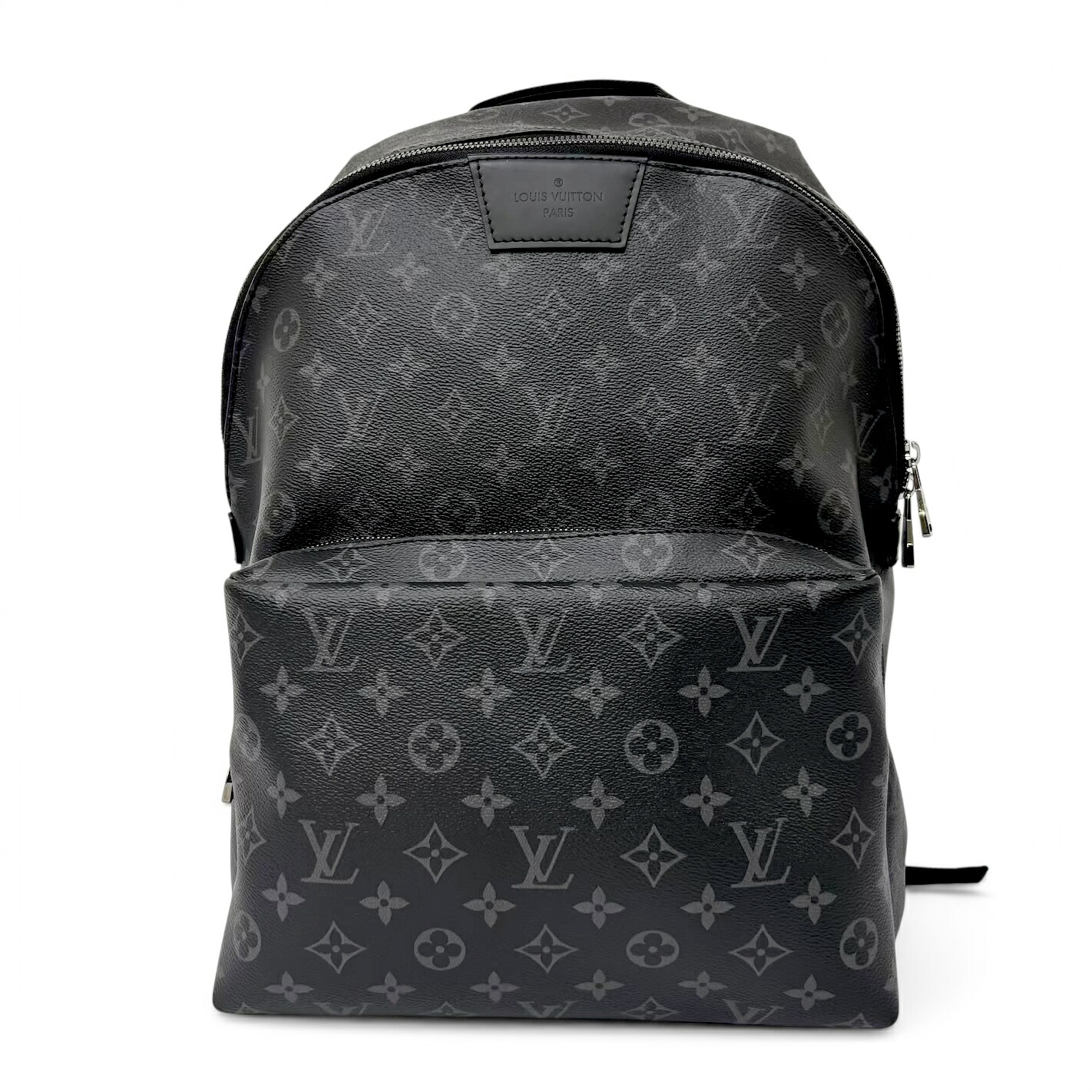 ルイヴィトン バックパック アポロ モノグラム エクリプス レザー ブラック グレー LOUIS VUITTON M43186 ICチップ
