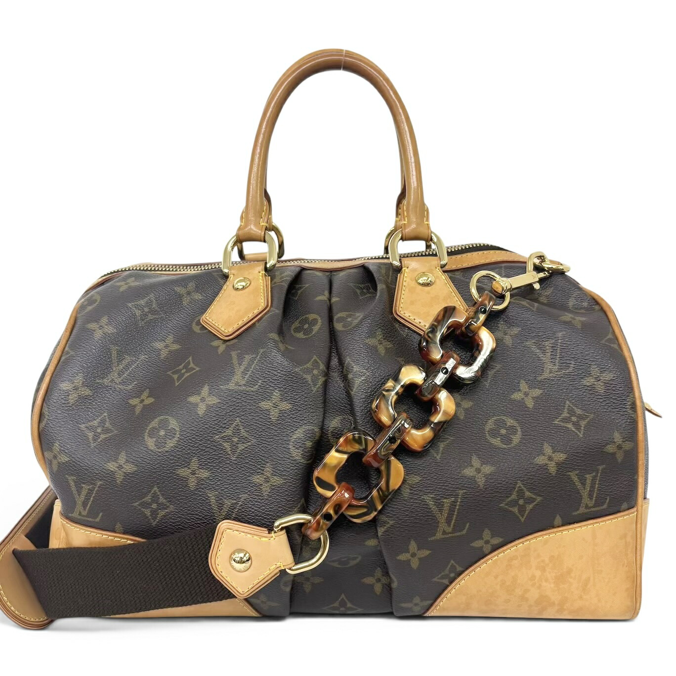 LOUIS VUITTON ルイヴィトン モノグラム スティーブン 2WAY ハンドバック ミニボストンバッグ ショルダーバッグ M40118 メンズ レディース