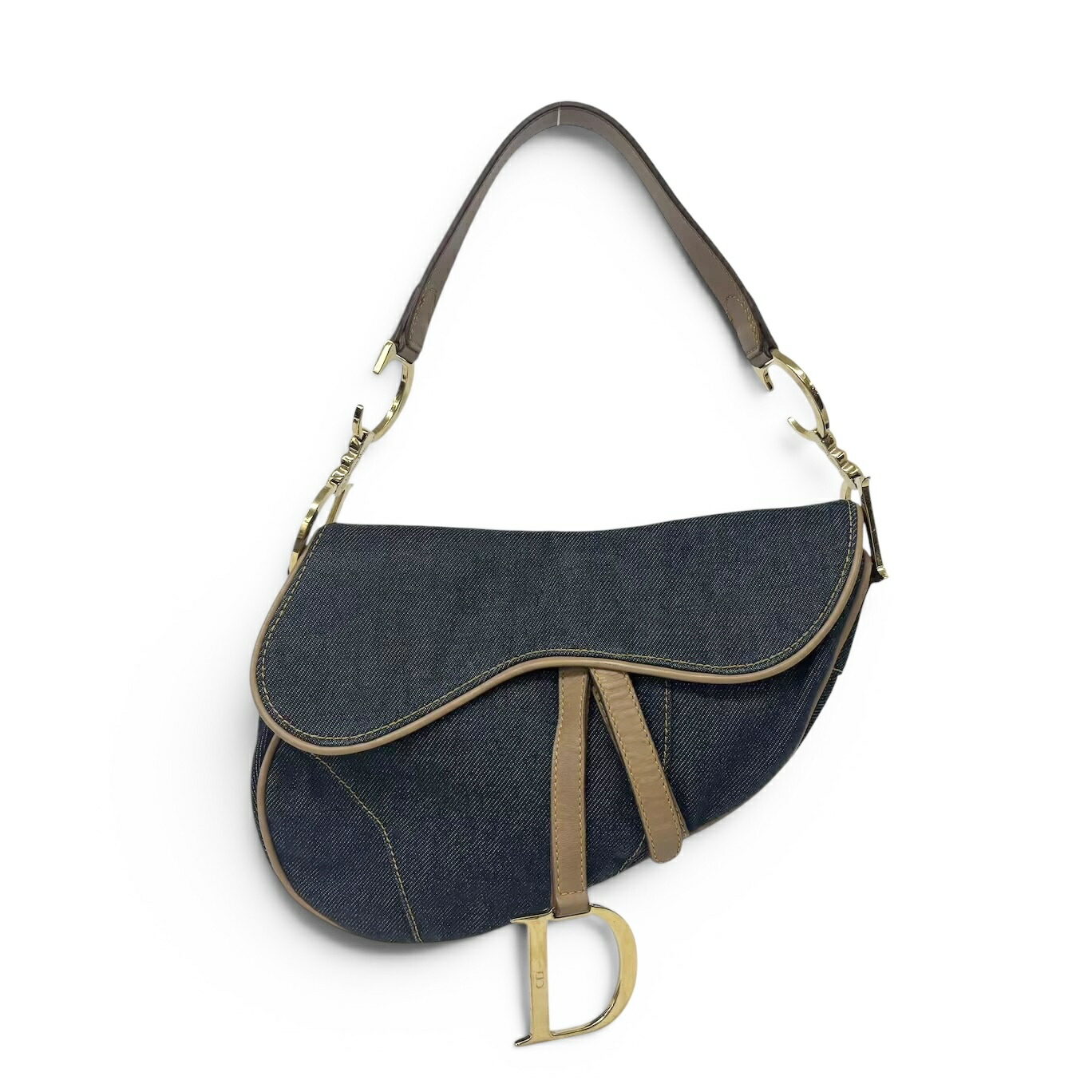 Christian Dior ディオール ジーンズ サドル御徒面子 ハンドバック レディース