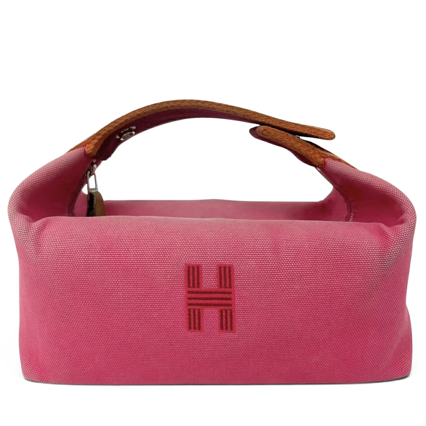 HERMES エルメス ブリッド・ア・ブラック PM GM ハイビスカス 合切袋 ハンドバック バニティバッグ Hロゴタイプ レディース