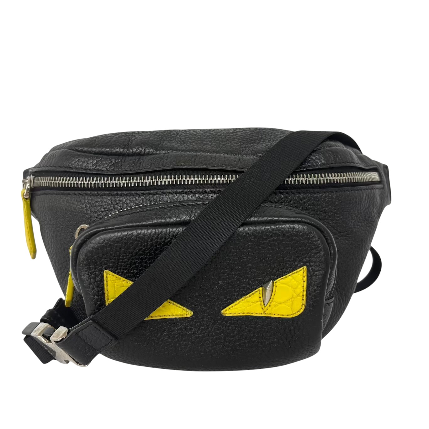 FENDI フェンディ モンスター ウエストバッグ ボディバッグ ブラック レディース|Selectfew 店