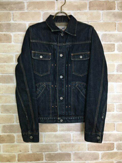 ヒステリックグラマー☆ジージャンサードタイプ☆M☆中古 デニムジャケット|HYSTERIC GLAMOUR MEN | HYSTERIC GLAMOUR