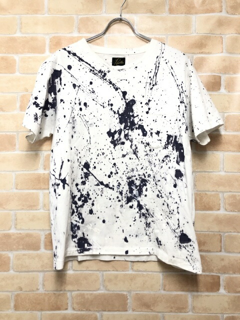 【Needles】切り替え Tシャツ アシンメトリー リメイク すぐ届く Needles】切り替え Tシャツ アシンメトリー リメイク すぐ届く
