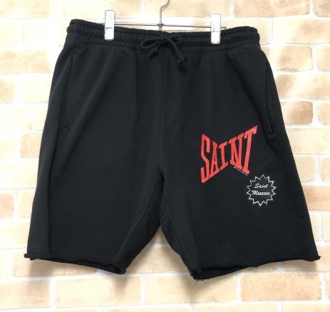 セントマイケル ヴィーロン ハーフパンツL SAINT Mxxxxxx × VLONEセントマイケル ハーフパンツ【即完売