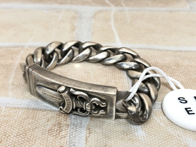 クロムハーツ★ブレスレット　クロスバンド 楽天市場】クロムハーツ 【CHROMEHEARTS】 レイズドセメタリー