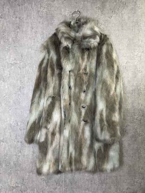 楽天市場】【中古】Needles ニードルス フェイクファーコート J0165