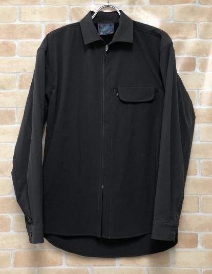 【中古】 RAJABROOKE ラジャブルック ジップアップジャケット チャコール 111436554｜セレクト古着レプトン　店