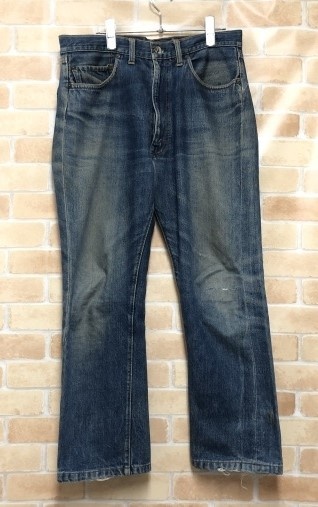 【中古】 Levi's リーバイス ヴィンテージ オリジナル 505 刻印4 TALON42 赤耳 バックポケットシングルステッチ 裾シングルステッチ 111439150|セレクト古着レプトン 店
