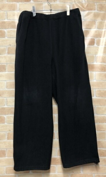 【中古】 Fresh Service フレッシュサービス FIREPLOOF FLEECE EASY PANTS FSW-22-PT＿189 ブラック F 111414875