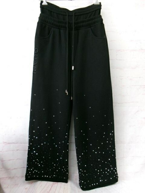 楽天市場】GUAPI グアピ フレアデニムパンツ 28-32インチ ブラック/黒