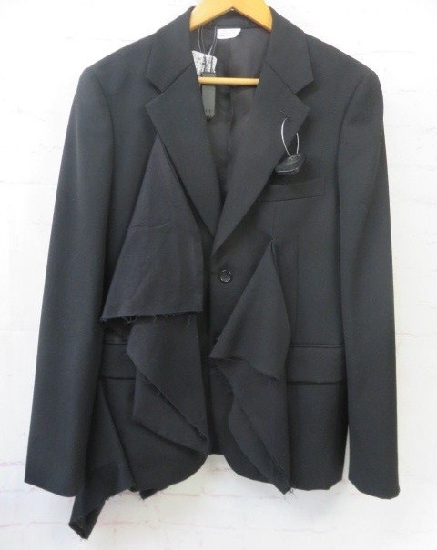 楽天市場】【中古】COMME des GARCONSビッグセーラーカラージャケット