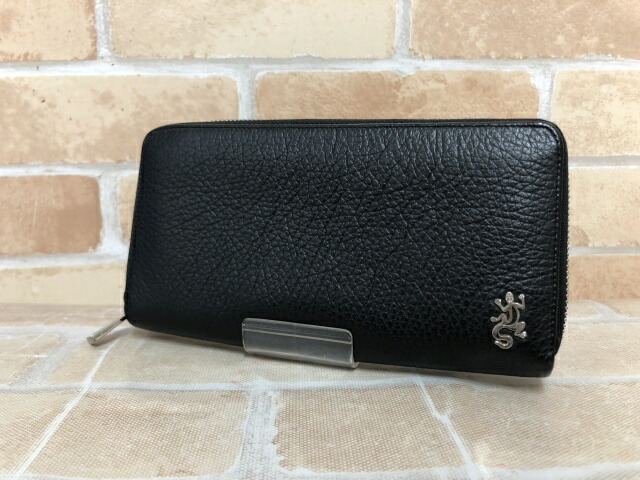 未使用　agnes b. アニエスベー レザーラウンド長財布　ネイビー　箱付き 楽天市場】未使用 アニエスベー 長財布 ラウンドファスナー ロング