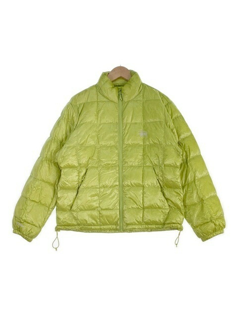 STUSSY ステューシー タ゛ウンシ゛ャケット　Midweight Puffer Jacket 2024AW ライム S 【中古】 33901008