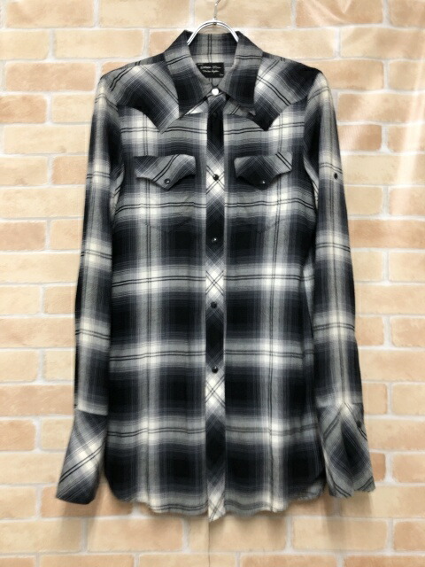 Number (N)ine 06ss ガンズ期 プリントネル チェック シャツ 楽天市場】NUMBER (N)INE ナンバーナイン シャツ サイズ:3 06SS ローズ