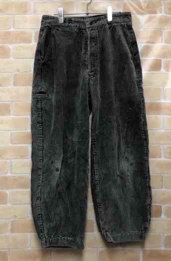 【中古】 70～80S Adolphe Lafont アドルフラフォン コーデュロイパンツ グレー 40 111424369 15,180円