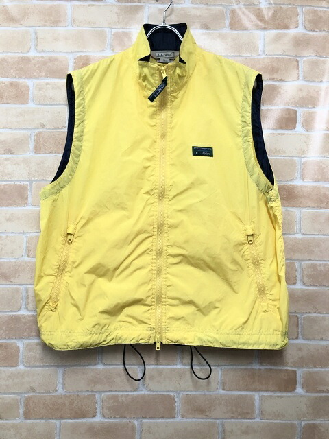 【中古】 L.L.Bean エルエルビーン ロクスベリーベスト 4175-5061 イエロー L 111440183