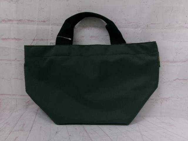 【中古】HerveChapelier ｴﾙﾍﾞｼｬﾌﾟﾘｴ 舟形ﾄｰﾄﾊﾞｯｸﾞ ﾌｧｽﾅｰ付き添い人内ﾎﾟｹｯﾄ有 ﾓｽｸﾞﾘｰﾝ  991901565