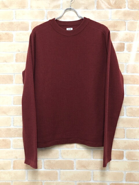 【中古】 C.P. Company シーピーカンパニー 編み物 スウェーター 透け透け 赤いこと 5 111448219 ニット・セーター-トップス