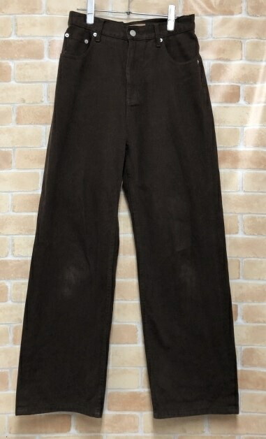 【中古】 TODAYFUL トゥデイフル Cary Denim 12521401 ブラウン 24 111447866