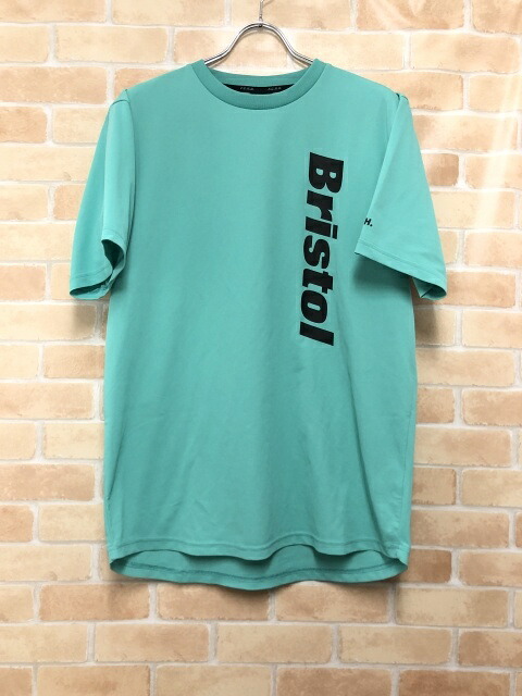 【中古】 F.C.Real Bristol エフシーレアルブリストル AUTHENTIC TRAINING TEE FCRB-220022 緑であること L 111449224