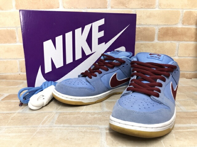 【中古】 箱有 NIKE ナイキ SB DUNK LOW PREMIUM DQ4040-400 青色 US10 111446676 メンズ靴-スニーカー-靴