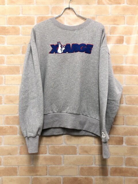 【中古】 X-LARGE エクストララージ ×#FR2 汗水 FRC1748 薄墨色 XL 111449606