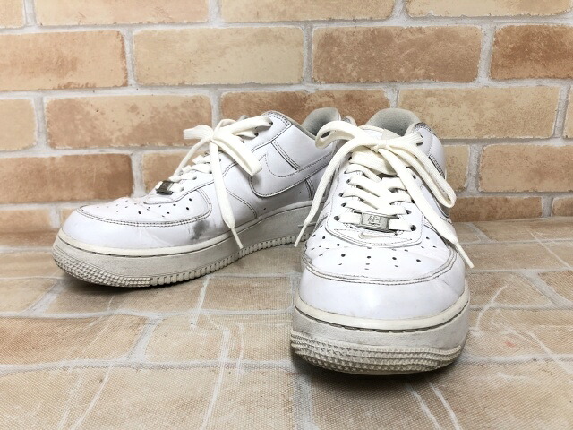 【中古】 Supreme×NIKE シュプリーム AIR FORCE 1 LOW CU9225-100 白いこと US9 111450299