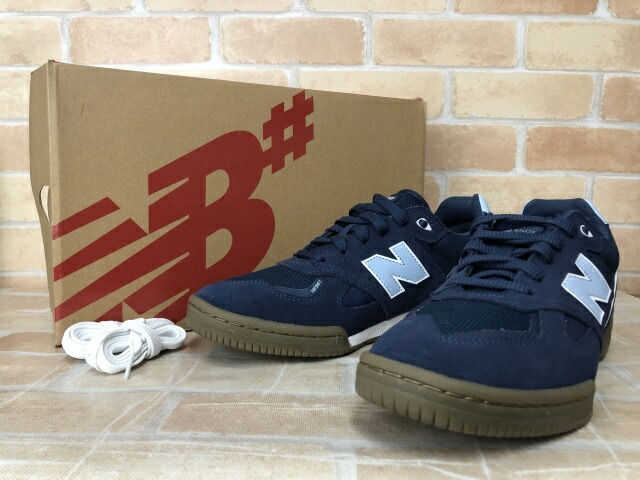 【中古】 箱有 New Balance ニュー平衡にする Numeric Tom Knox 600 米国海軍 US10 111450589