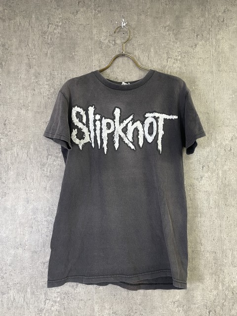 【中古】ALSTYLE アルスタイル SLIPKNOT スリッフ゜ノット Tシャツ TEE ハ゛ント゛T ロックT フ゛ラック 33948972|セレクト古着レプトン 店
