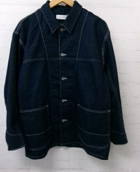 【中古】pers projects パースプロジェクト デニムジャケット ジージャン インディゴ 01 991910597|セレクト古着レプトン 店