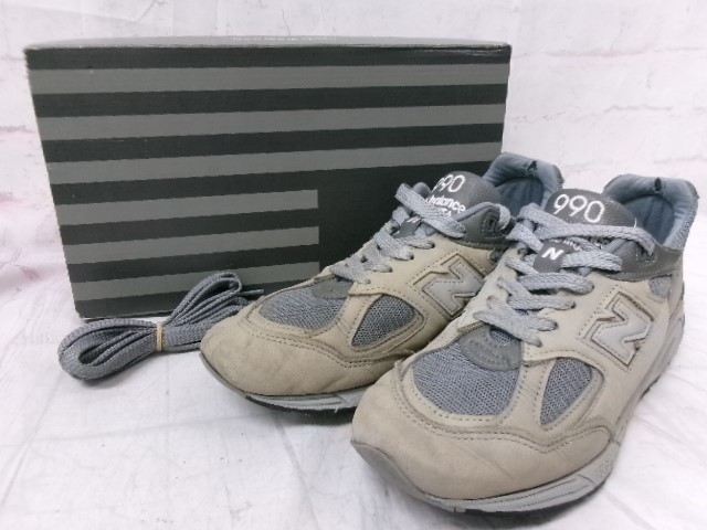 【中古】WTAPS×new balance new balance ニューハ゛ランス M990WT2  ク゛レー 26.5糎 991878892