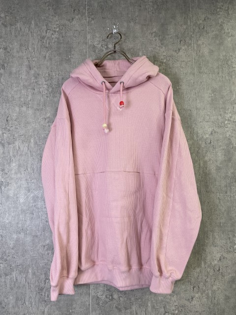 【中古】WHIMSY ｳｨﾑｼﾞｰ ﾊﾟｰｶｰ ﾌｰﾃﾞｨｰ ｻｰﾏﾙ ﾌﾟﾙｵｰﾊﾞｰ 26SS ﾋﾟﾝｸ L 33963713