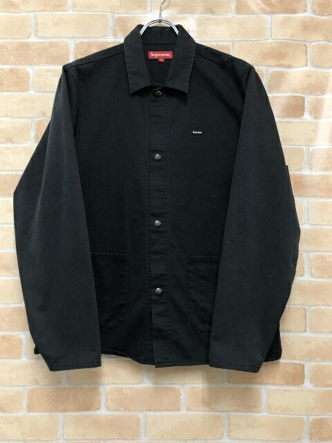 【中古】 Supreme シュプリーム Small Box Logo Shop Jacket 黒いこと M 111451631