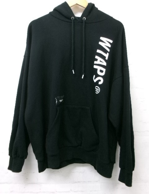 【中古】Wtaps ﾀﾞﾌﾞﾙﾀｯﾌﾟｽ ﾌﾛﾝﾄﾋﾞｯｸﾎﾟｹｯﾄﾊﾟｰｶｰ ﾌﾞﾗｯｸ 04 991912538