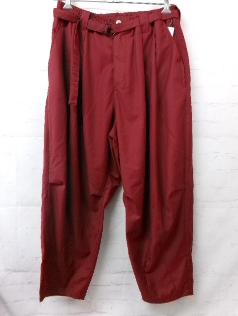 【中古】TIGHTBOOTH ﾀｲﾄﾌﾞｰｽ ﾊﾞﾙｰﾝｽﾗｯｸｽ FW22-B09 ﾚｯﾄﾞ L 991913581