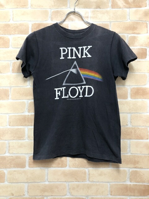 【中古】 70s PINK FLOYD さくら色フロイド The Dark Side of the Moon Tee 米国海軍  111434870