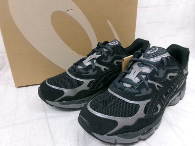 【中古】箱有 asics ｱｼｯｸｽ ｽﾆｰｶｰ ﾛｰｶｯﾄｽﾆｶｰ F621124 ﾌﾞﾗｯｸ 28.0糎 991884943