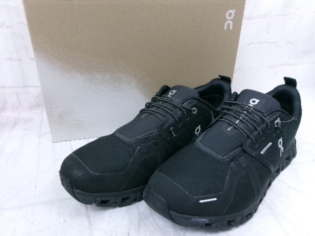 【中古】箱有 On ｵﾝ ｼｭｰｽﾞ Cloud 6 Waterproof 3MF10061043 ﾌﾞﾗｯｸ 28.0糎 991886554
