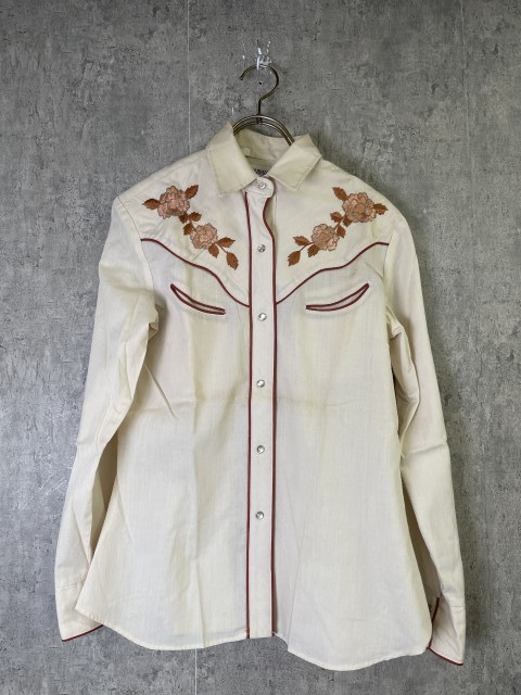 【中古】KARMAN ｶﾙﾏﾝ ｳｴｽﾀﾝｼｬﾂ 80s ｸﾘｰﾑ 12/34 33968046