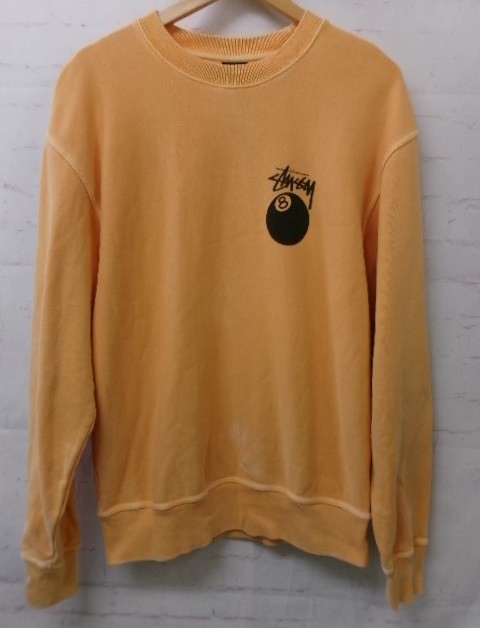 【中古】STUSSY ｽﾃｭｰｼｰ ｽｳｪｯﾄ ｵﾚﾝｼﾞ M 991918393