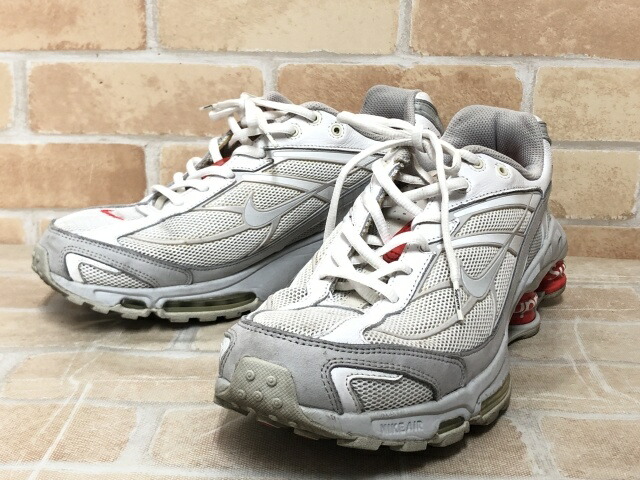 【中古】 Supreme×NIKE シュプリーム SHOX RIDE 2 DN1615-100 白いこと US9.5 111453759