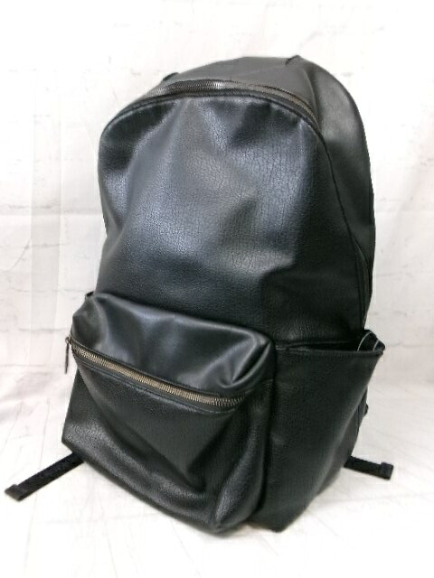 【中古】CK Calvin Klein ｶﾙﾊﾞﾝｸﾗｲﾝ ﾍﾟﾌﾞﾙﾓﾉﾛｺﾞﾊﾞｯｸﾊﾟｯｸ 40W0430 ﾌﾞﾗｯｸ  991920333