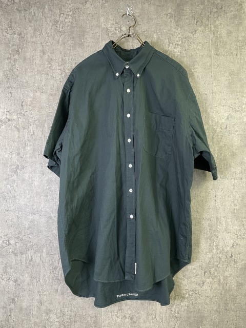 【中古】SEDAN ALL PURPOSE ｾﾀﾞﾝｵｰﾙﾊﾟｰﾊﾟｽ Oxford Big BD S/S Shirt ｵｯｸｽﾌｫｰﾄﾞ ﾋﾞｯｸﾞ ﾎﾞﾀﾝﾀﾞｳﾝ 半袖 ｼｬﾂ 日本製 ｸﾞﾘｰﾝ XL 33959682