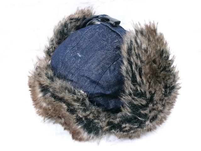 【中古】Supreme ｼｭﾌﾟﾘｰﾑ かぶり笠 ﾃﾞﾆﾑ ﾄﾙｰﾊﾟｰﾊｯﾄ ﾈｲﾋﾞｰ FREE 991868229