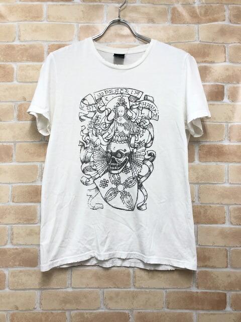 【中古】 NUMBER (N)INE 電話番号野球クラブ 四神スカルプルオーバー GIVE PEACE A CHANCE期 04AW 白いこと 3 111454185